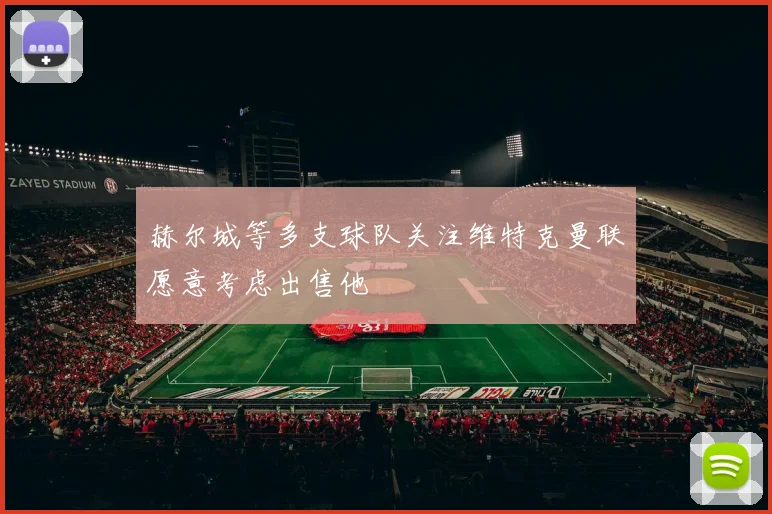 赫尔城等多支球队关注维特克曼联愿意考虑出售他